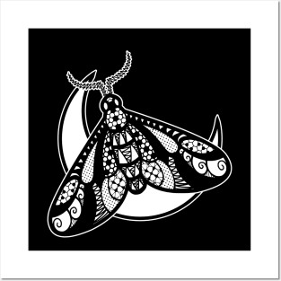 Moon Moth Posters and Art